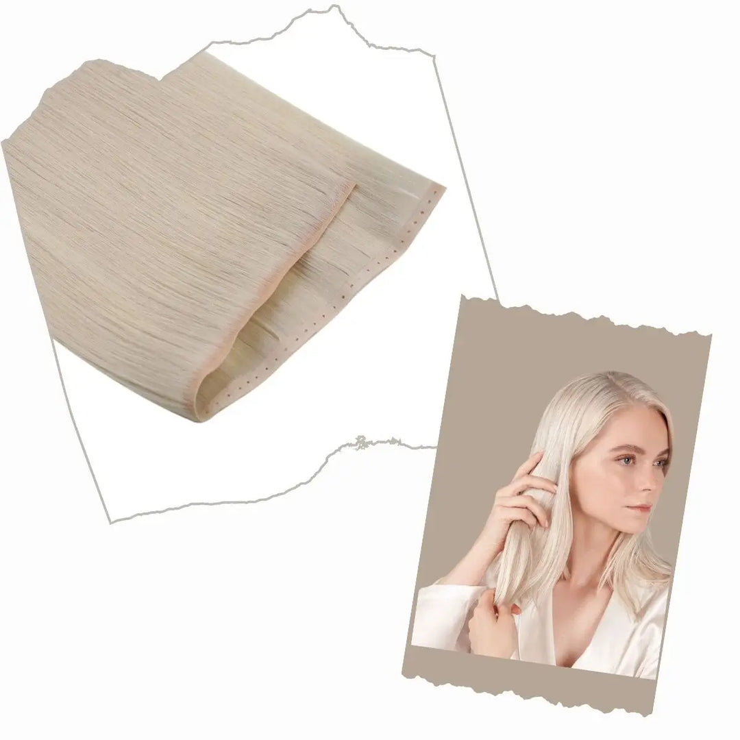 Virgin Hole Weft Hair Extensions