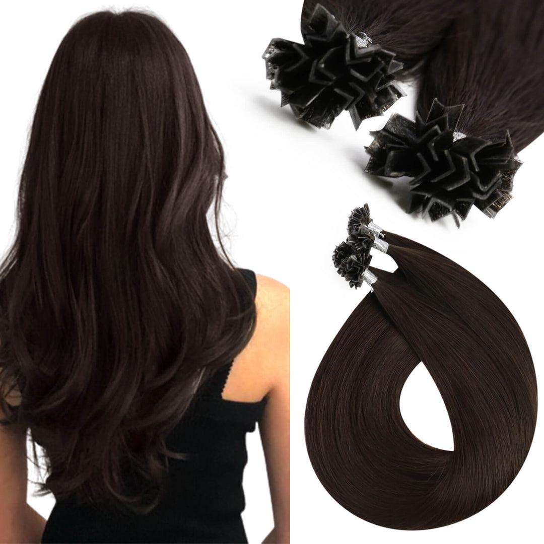 brown hair extensions k tip extensions k tip hair extensions color hair extensions before and after k tip extensions