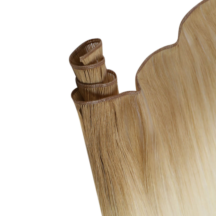human hair extensions weft human hair weft bundles invisible weft hair extensions