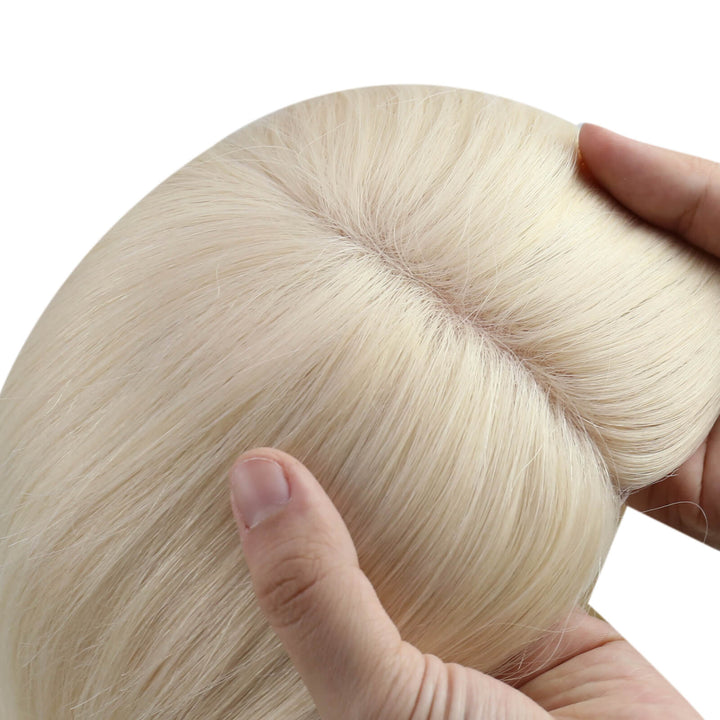 human hair crown topper human hair topper for thinning hair hair topper women