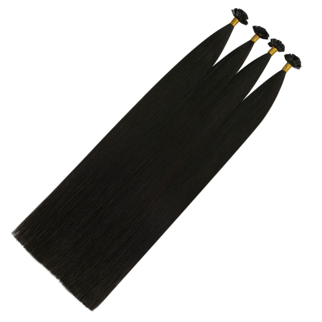u tip fusion hair extensions Pre Bonded U Tip Hair Extensions K-Tip 20 Inch Hair Extensions