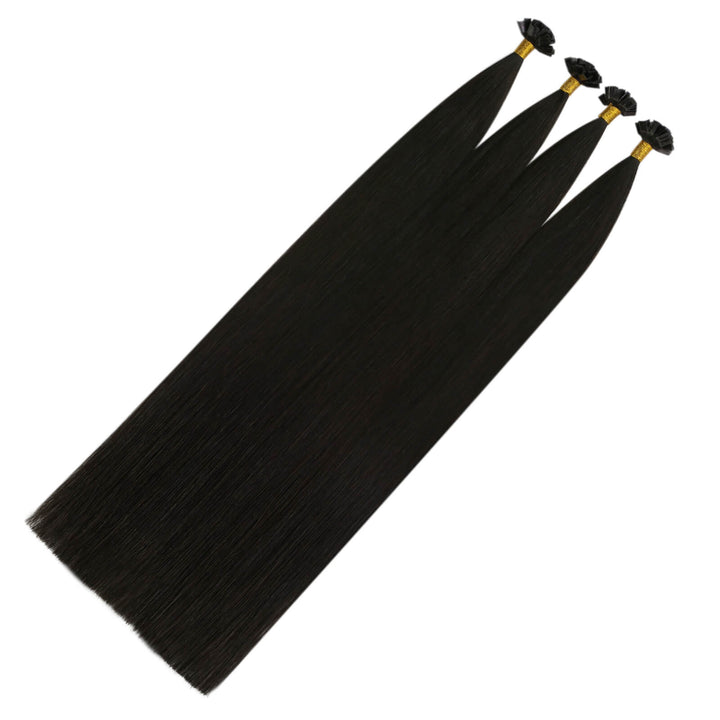 u tip fusion hair extensions Pre Bonded U Tip Hair Extensions K-Tip 20 Inch Hair Extensions