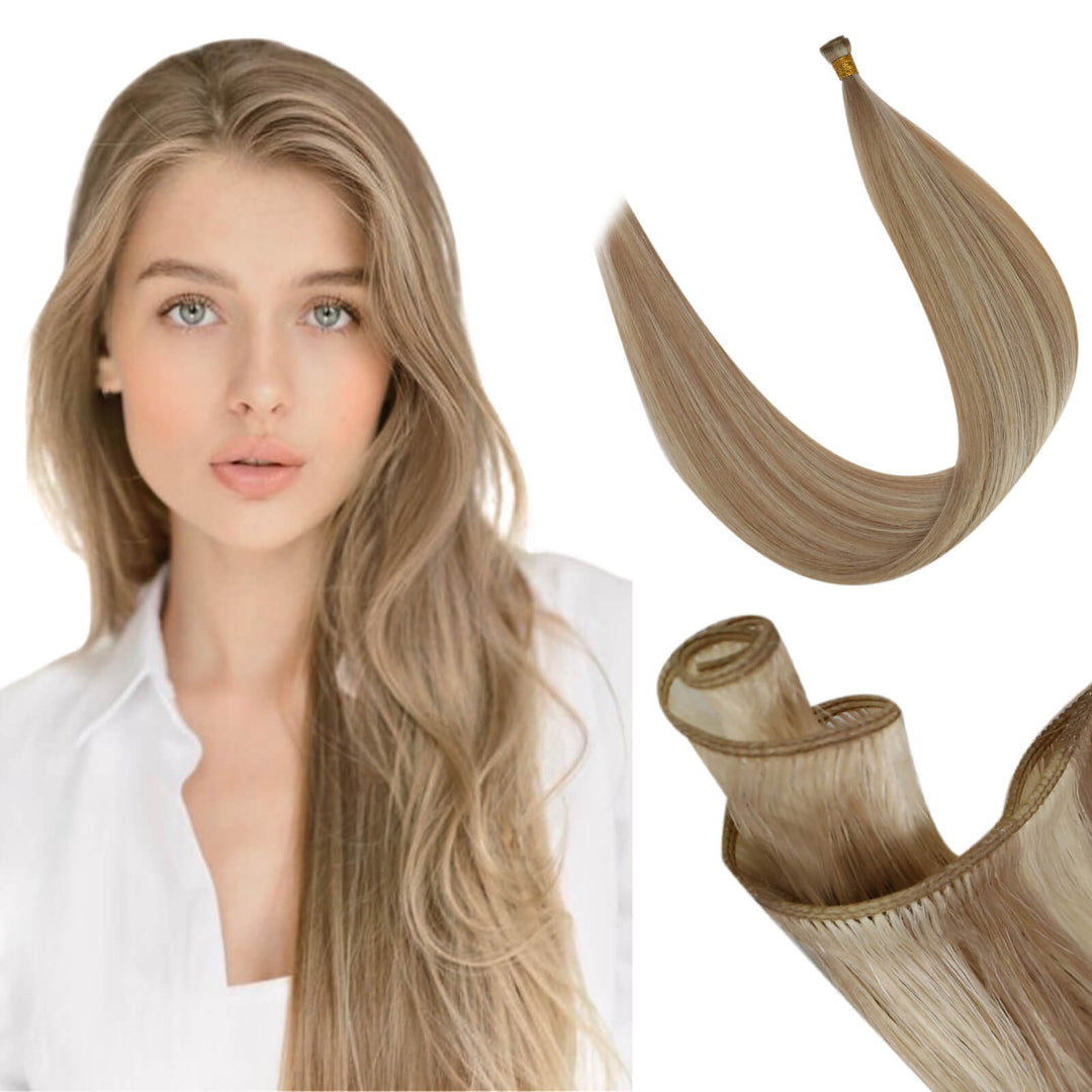 Sew in hair extensions,Best hair extensions,genius hair weft,Hair extensions for thin hair,best human hair extensions