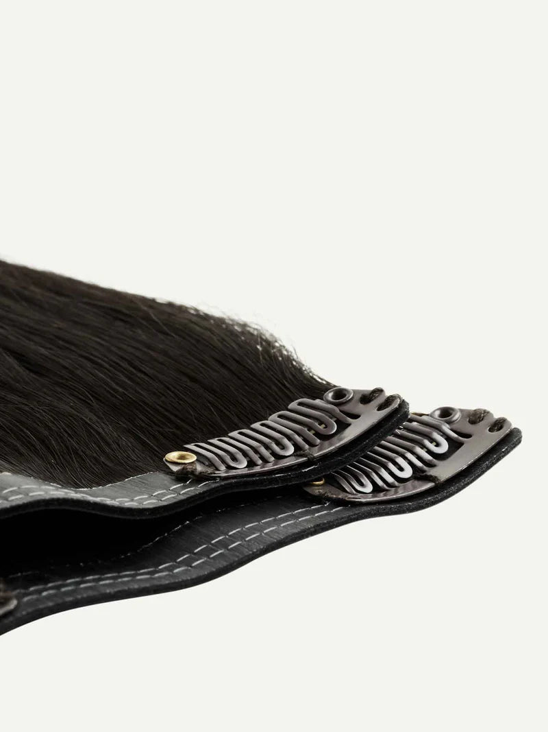 PU SEAMLESS CLIP-IN EXTENSIONS NATURAL LOOK BLEND SEAMLESS VIRGIN HUAMN HAIR EXTENSIONS