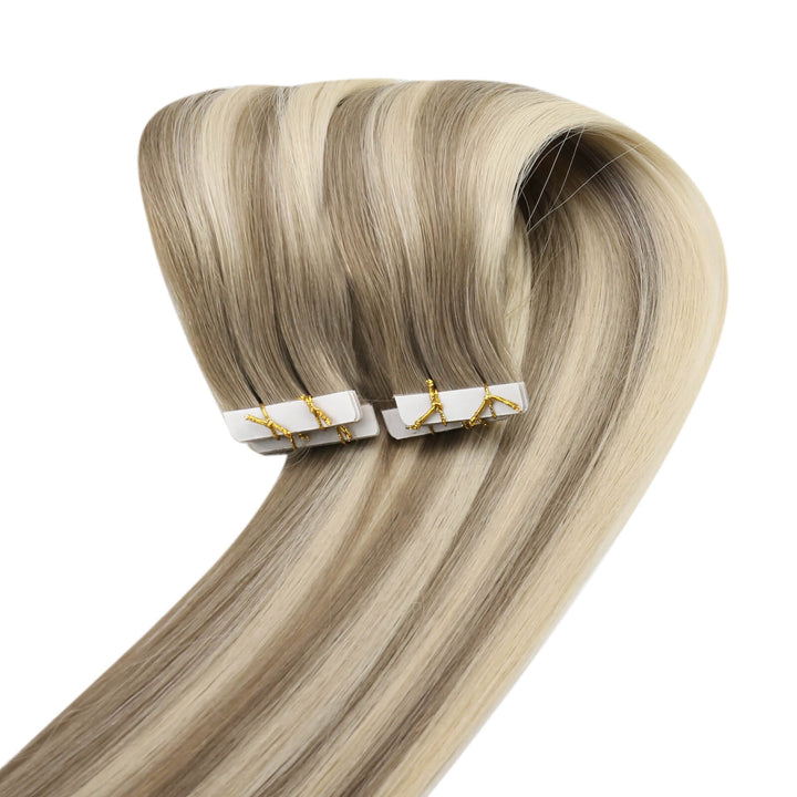Hair System Tape, Human Tape in Extensions, Injection Tape Hair Extensions, Real Hair Tape in Extensions, 100 Human Hair Tape in Extensions,