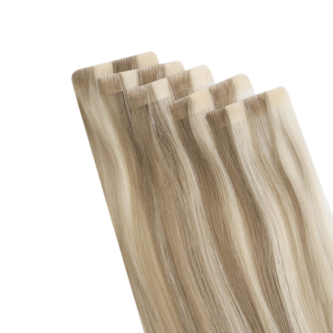 Hair System Tape, Human Tape in Extensions, Injection Tape Hair Extensions, Real Hair Tape in Extensions,