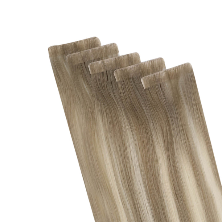 Tape in Extensions on Short Hair, Buy Tape in Hair Extensions, Balayage Tape in Hair Extensions, Tapein, Professional Tape in Hair Extensions,