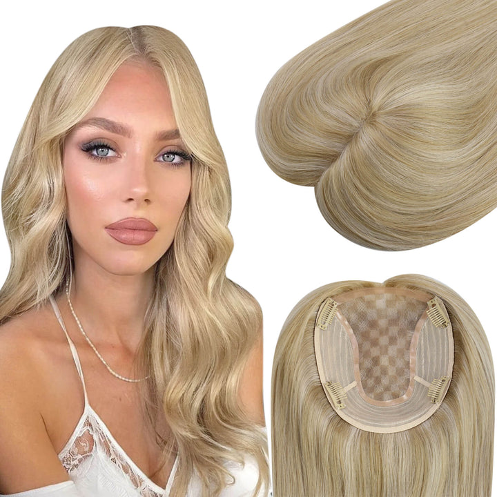 hair topper with clips crown topper hair extensions real hair topper women hair topper