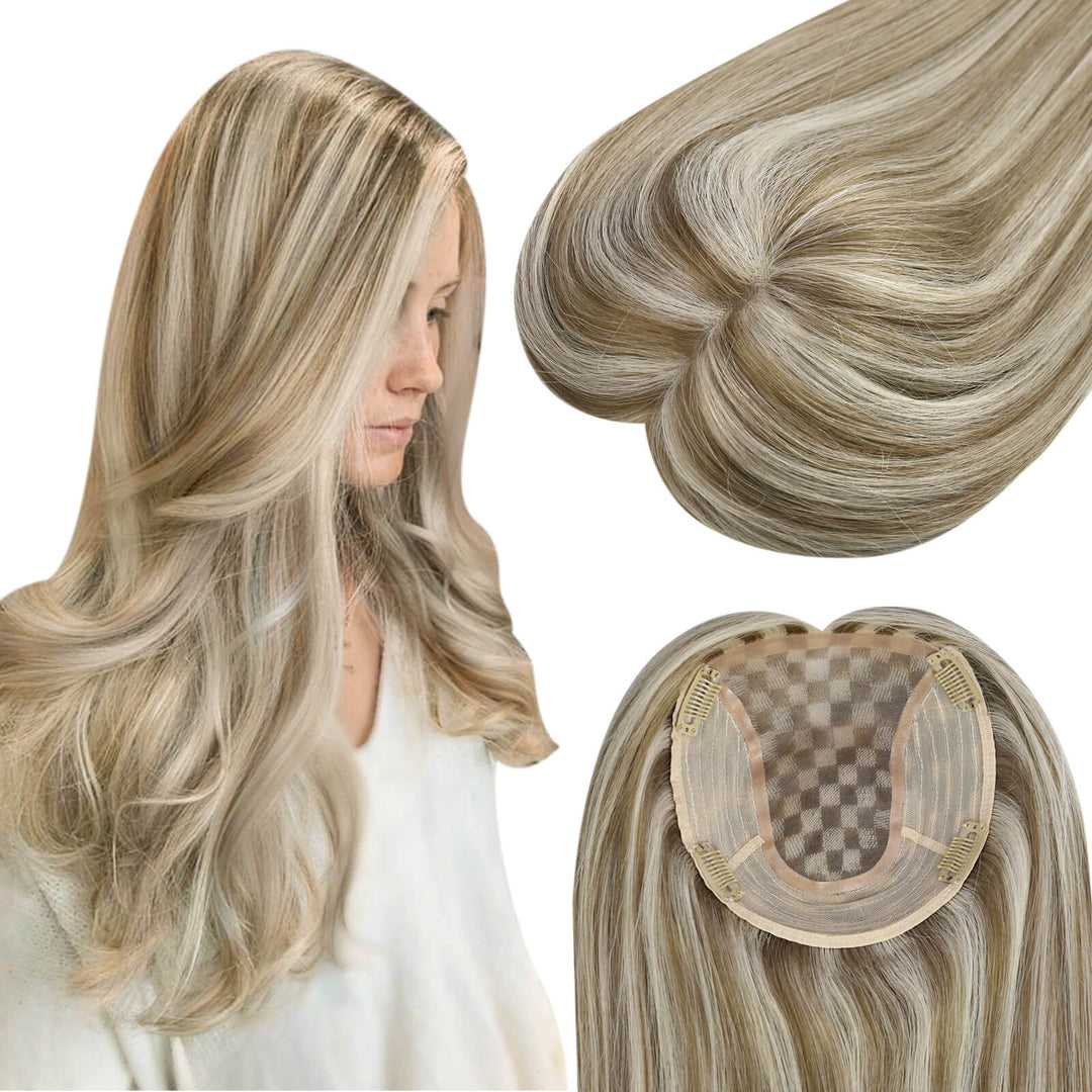 hair topper hair topper for thinning crown topper hair piece human hair topper