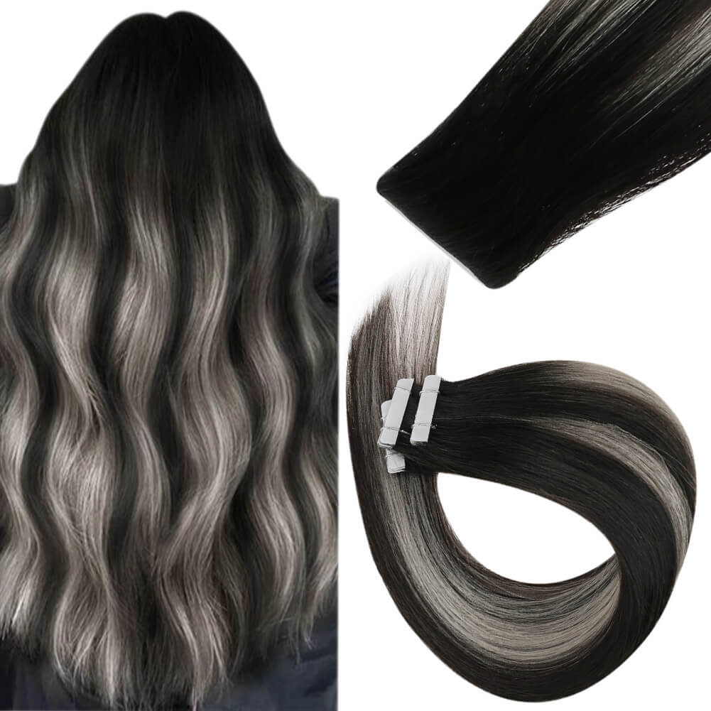 14 Inch Tape in Hair Extensions 24 Inch Tape in Hair Extensions Best Tape in Hair Extensions for Black Hair