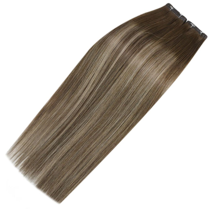 hair weft extensions invisible flat wefts seamless weft hair extensions flat silk weft flat strand extensions