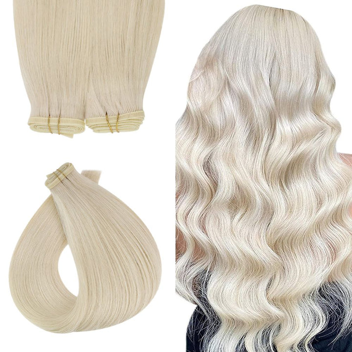 PU hair weft hair extensions cost hair extensions for short hair Hair extensions for thin hair
