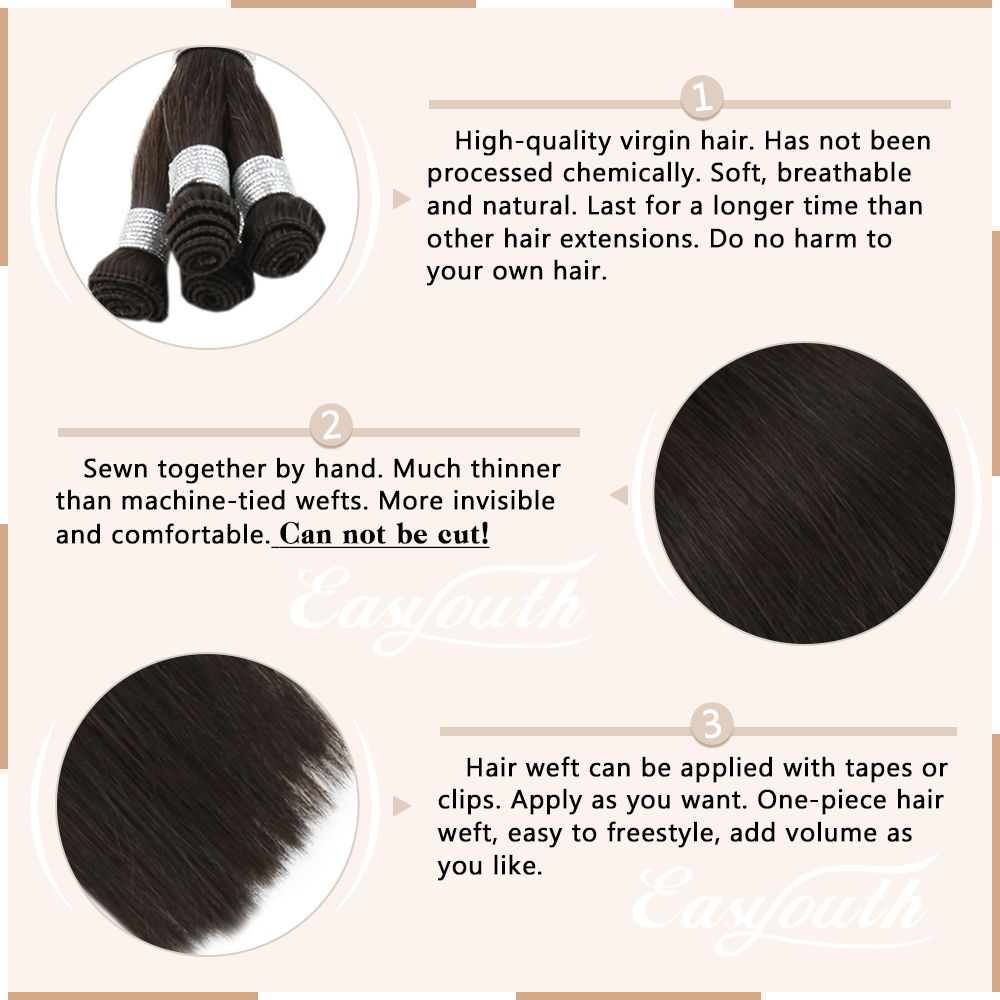 dark brown handtied weft weft hair extensions hand tied weft hair extensions best hand tied weft hair extensions