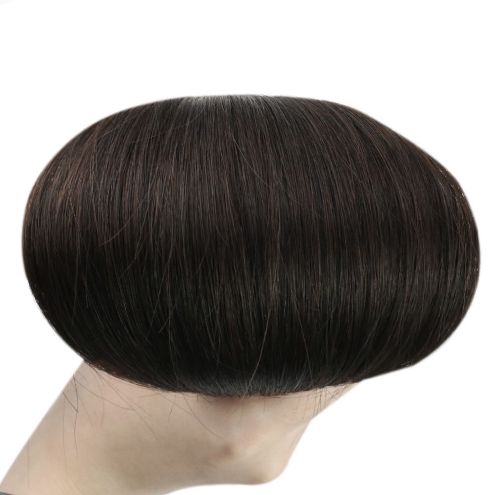 brown handmade hair bundles wefts hair extensions hand tied weft Best hair extensions