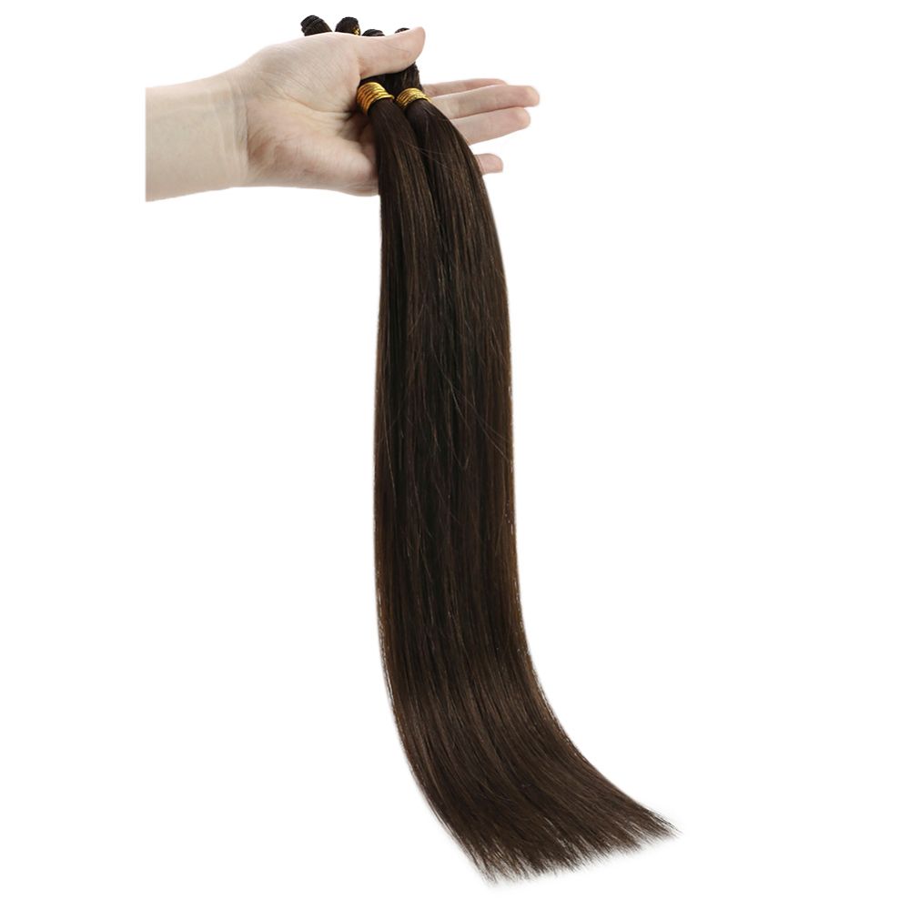 hand tied weft hair extensions long hair extensions keratin hair extensions invisible hair extensions for thin hair