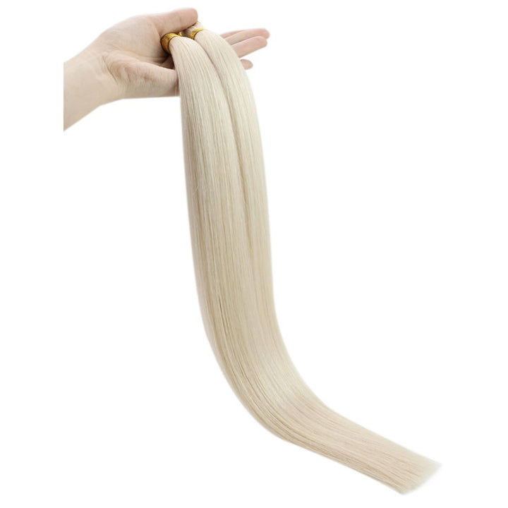 hand tied hair extension wefts invisible hair extensions invisible bead extensions human hair extensions