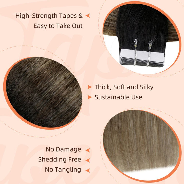 tape in hair extensions
