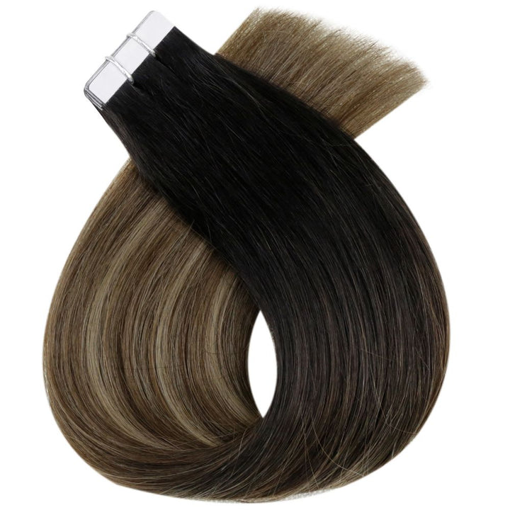 skin weft tape hair extensions
