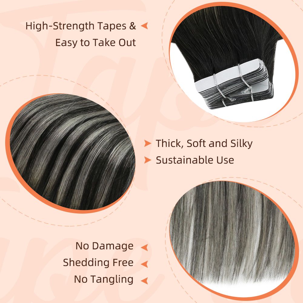 glue in hair extensions