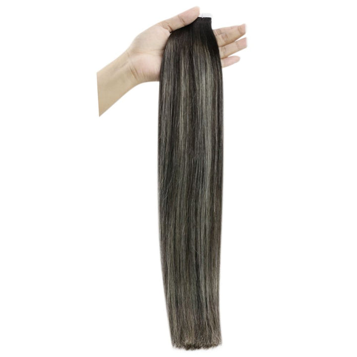 tape in hair extensions for length