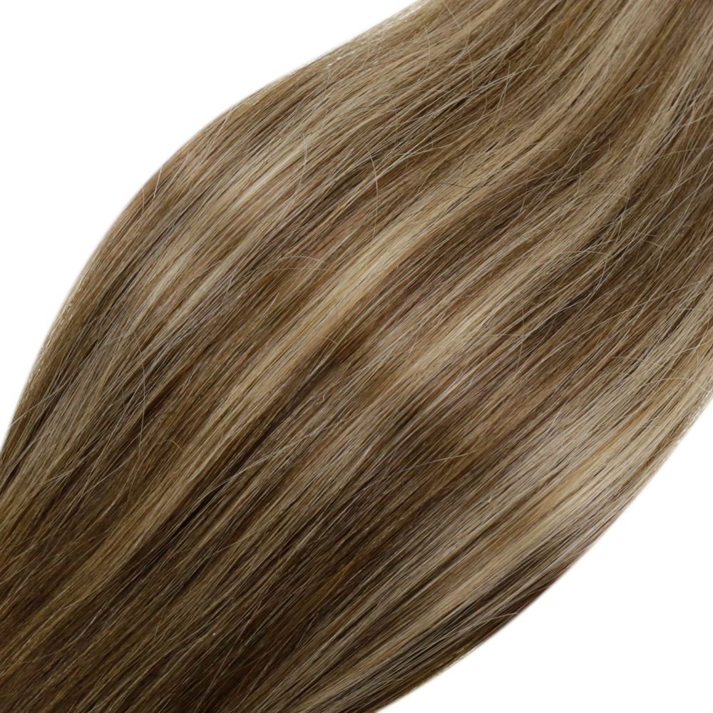 full head glue in hair extensions