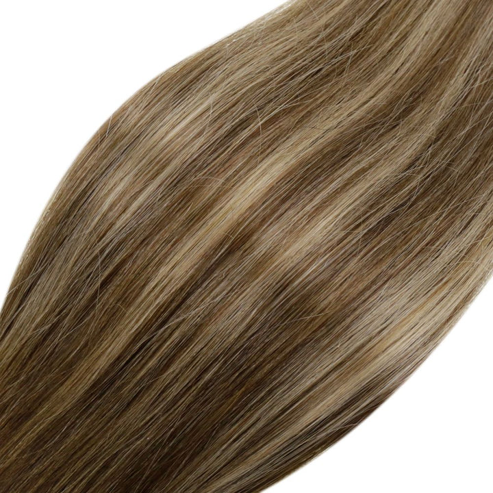 full head glue in hair extensions