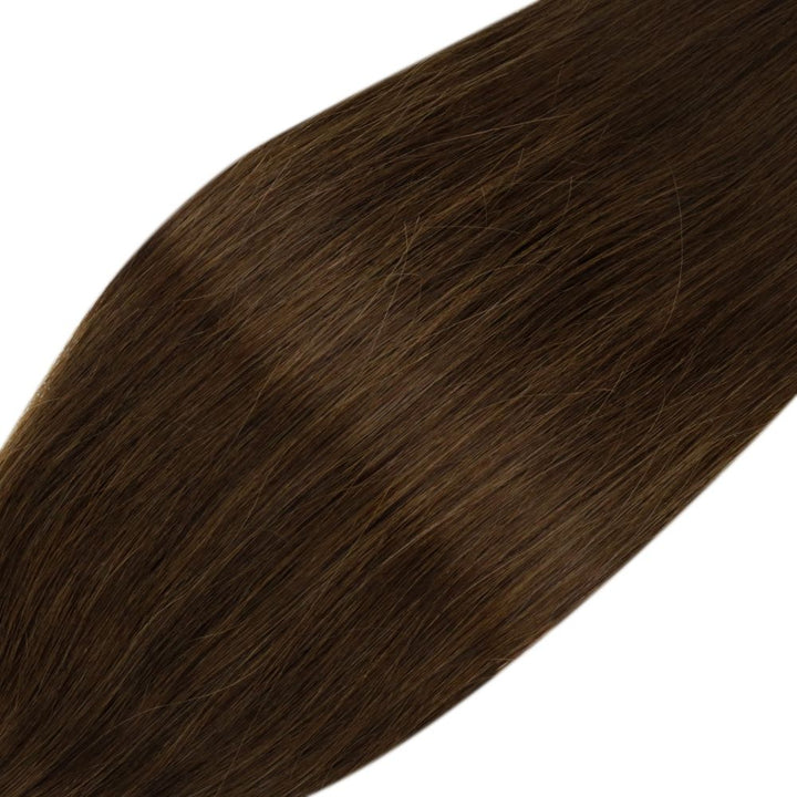 tape in hair extensions brown