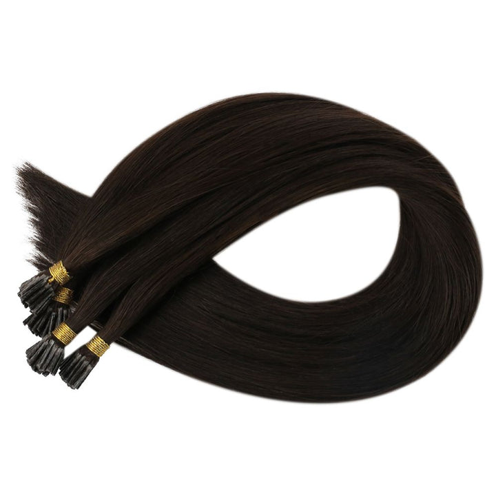 double drawn i tip hair extensions