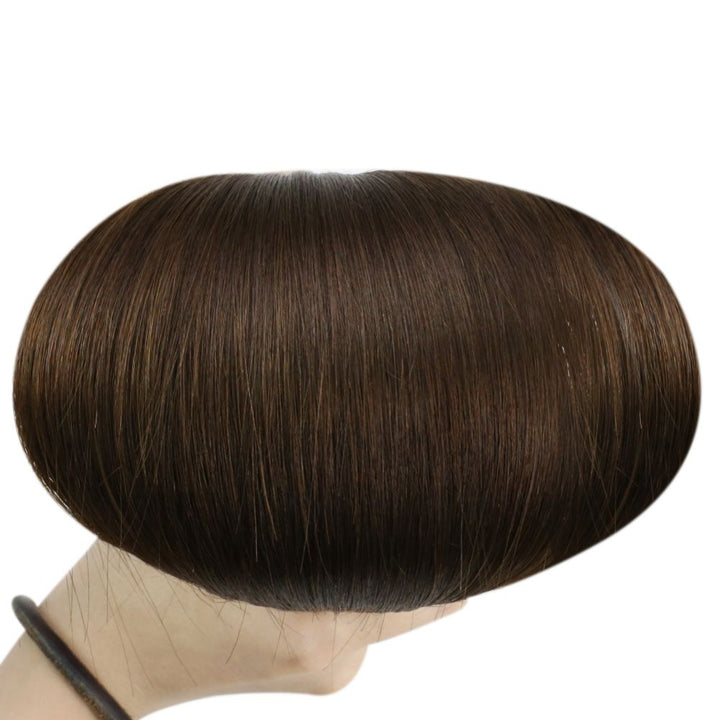 hair weft double drawn permanent hair extensions for short hair professional hair extensions