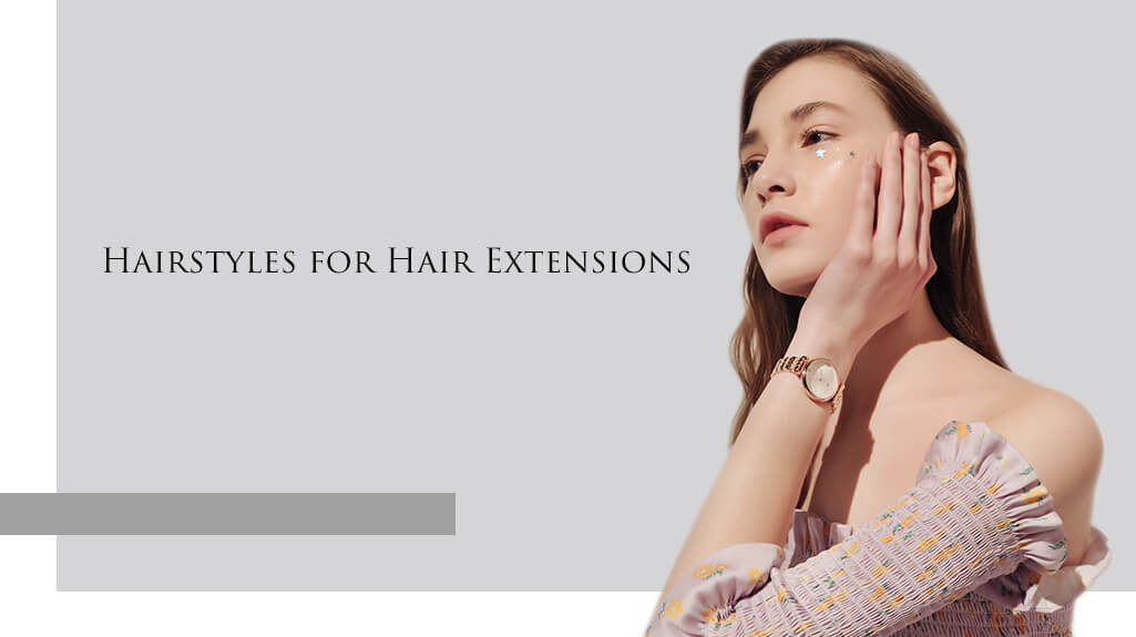 hairstyles for hair extensions