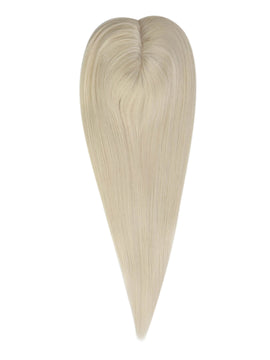 Real Human Hair Topper Crown Topper Hair Extensions 6*7 inch Blonde Hair 60