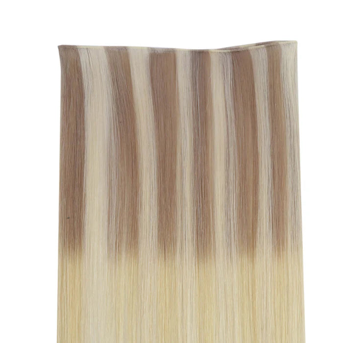 [40%OFF]Sew-In Hair Extensions Easyouth Best Genius Weft Hair ExtensionsBalayage Blonde Hair #4/7/80