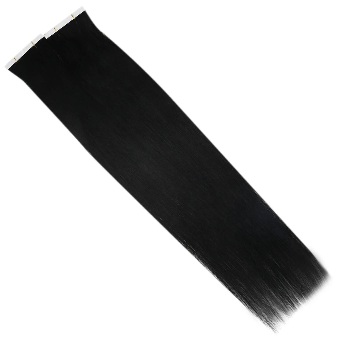 [Promotion]Easyouth 100% Human Hair Virgin Flower Tape Hair Extensions Blonde #1|Easyouth