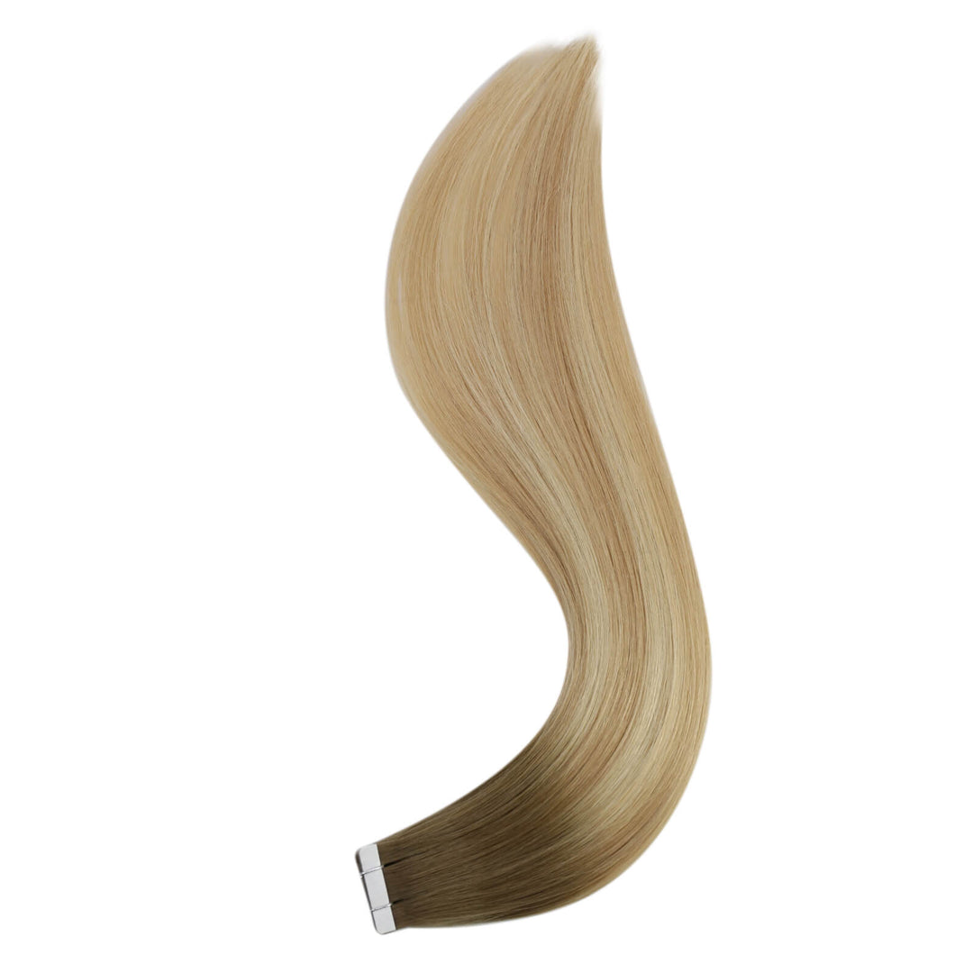 best hair extensions for fine hair Virgin tape in balayage hair extensions best extensions for thin hair