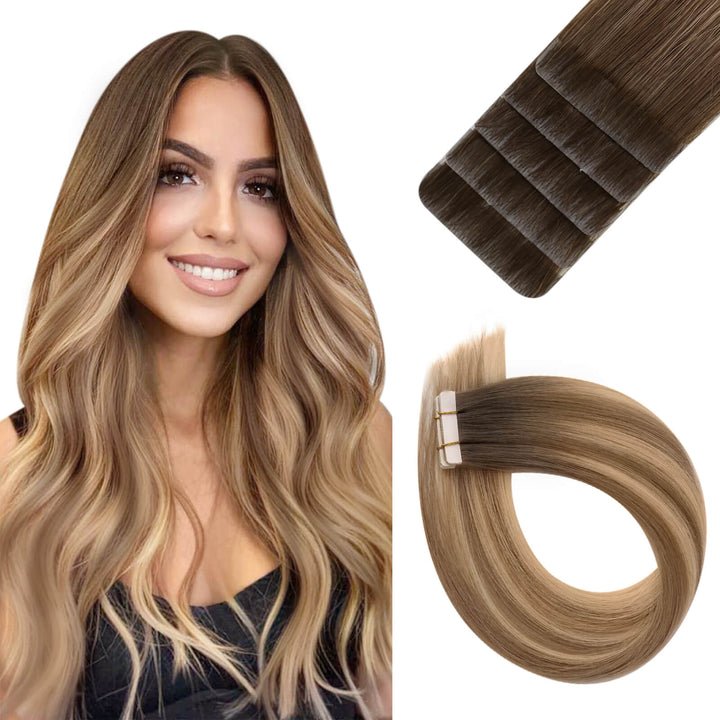 caramel balayage trendy hair hair extensions for thinning hair tape in hair extensions for thin hair