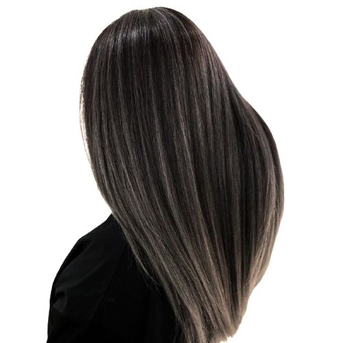 [Promotion]Easyouth 100% Human Hair Virgin Flower Tape Hair Extensions #1b/silver/1b|Easyouth