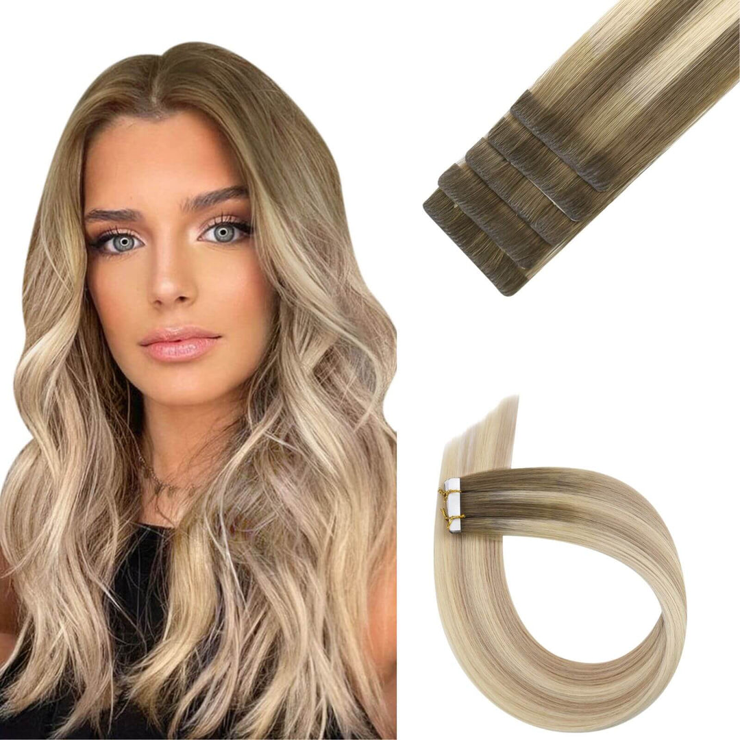 seamless tape in hair extensions real hair tape in extensions blonde tape in hair extensions