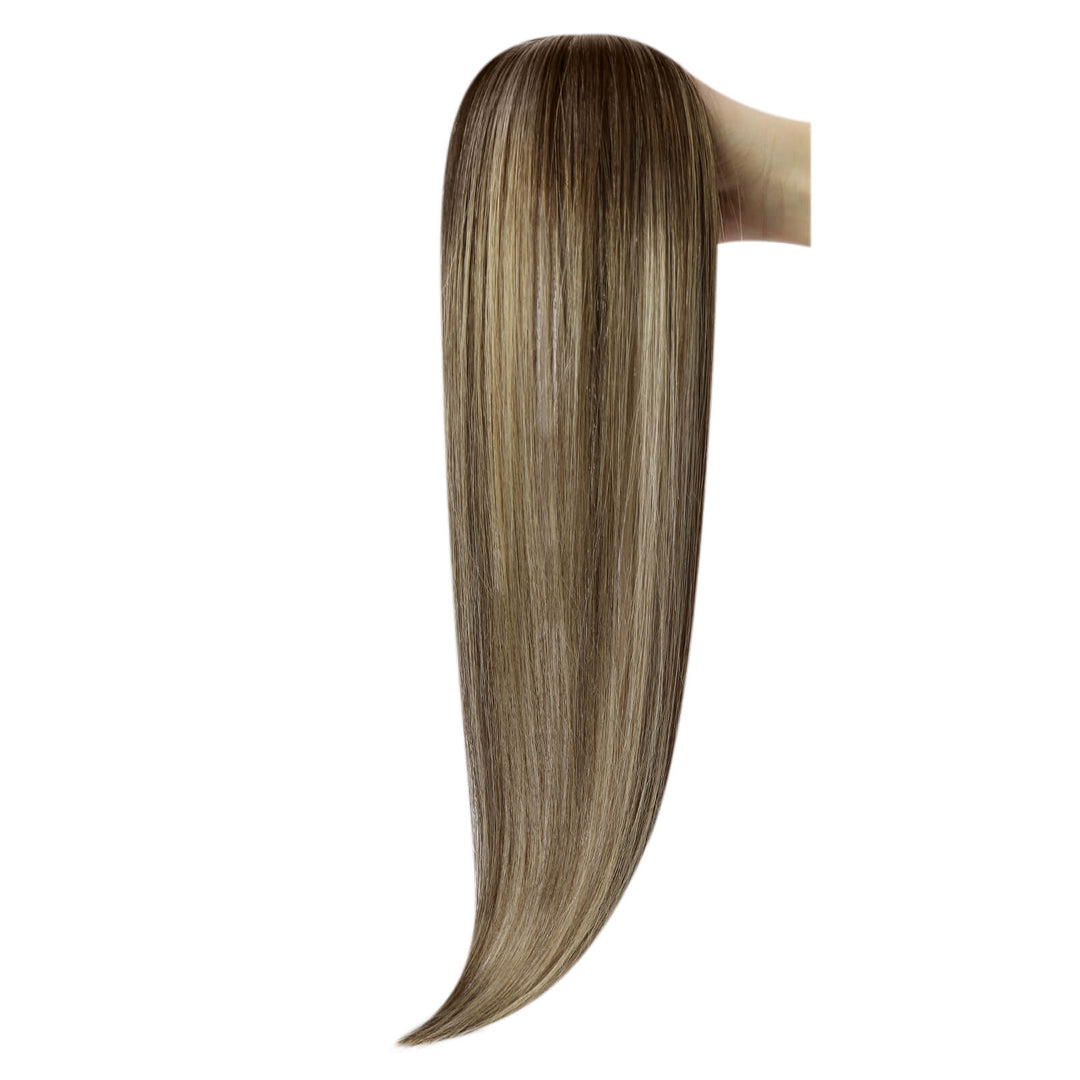 [New]Seamless Tape In Hair Extensions Short Hair With Tape In Extensions Virgin Hair #4/8/4/22/800