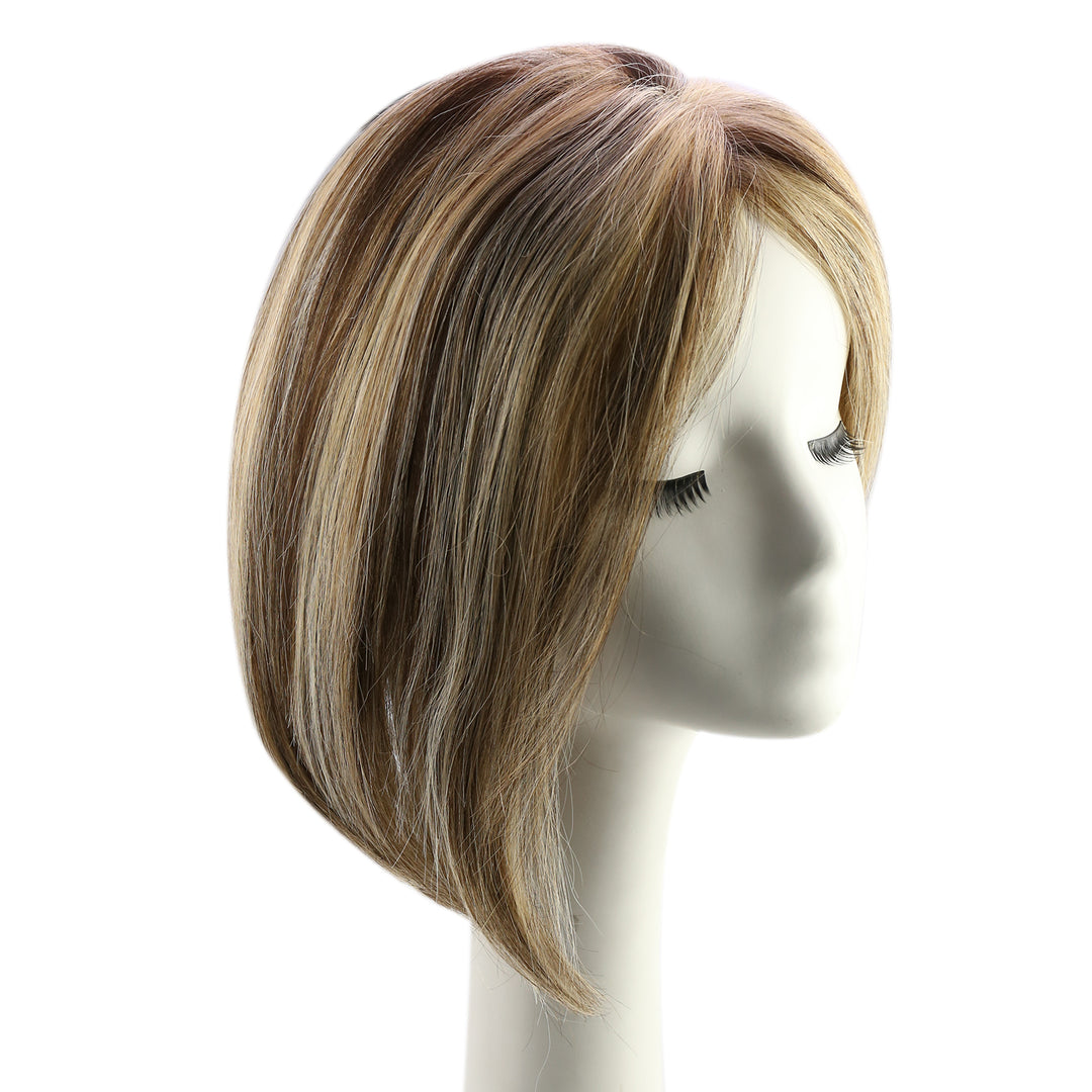 [50%off]Highlight Brown With Blonde BOB Wigs with Baby Hair #2/27/613