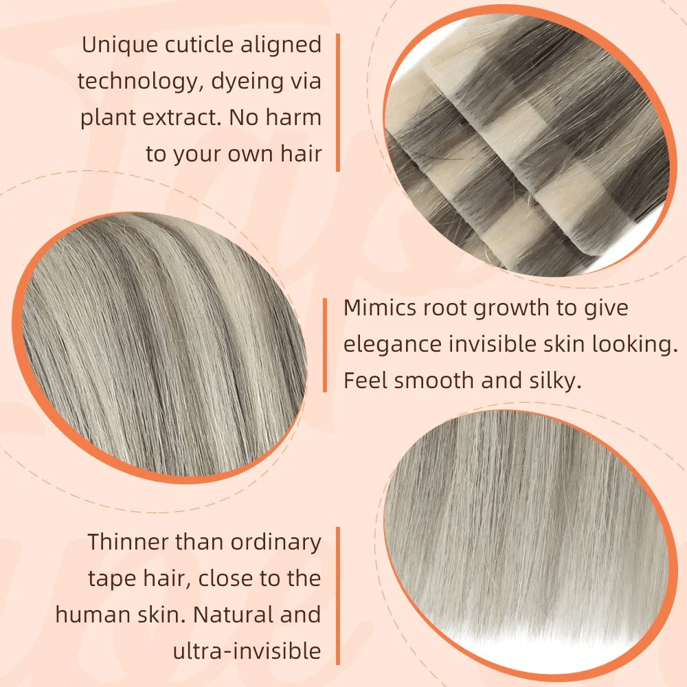 Best Quality Tape in Long Hair Extensions For Short Hair Virgin