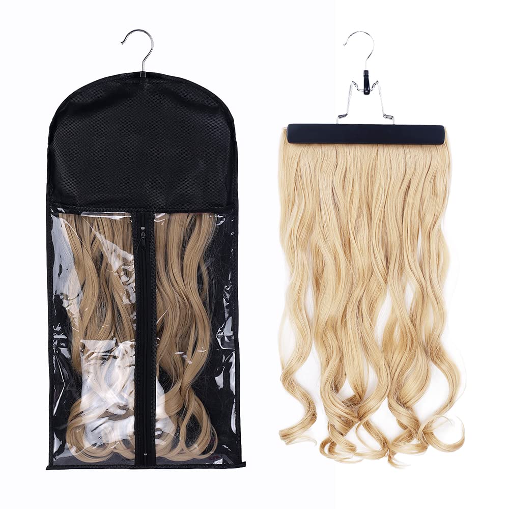 Easyouth Hair Extension Storage Extension Holder with Dust bag