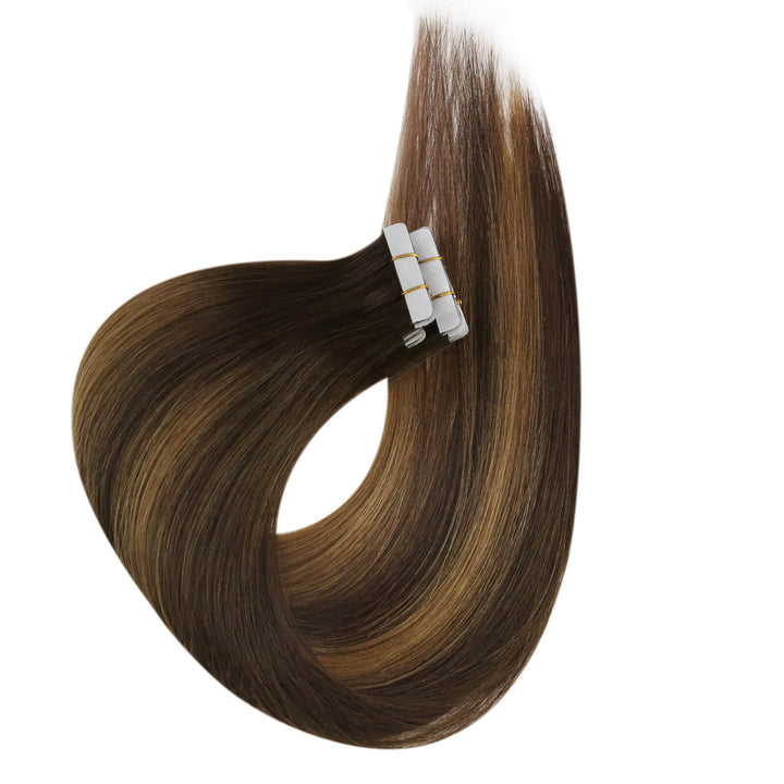 Real Human Hair Tape in Extensions, Best Tape for Hair Extensions, Tape in Extensions for Thin Hair, Double Sided Hair Extension Tape, Natural Tape in Hair Extensions,