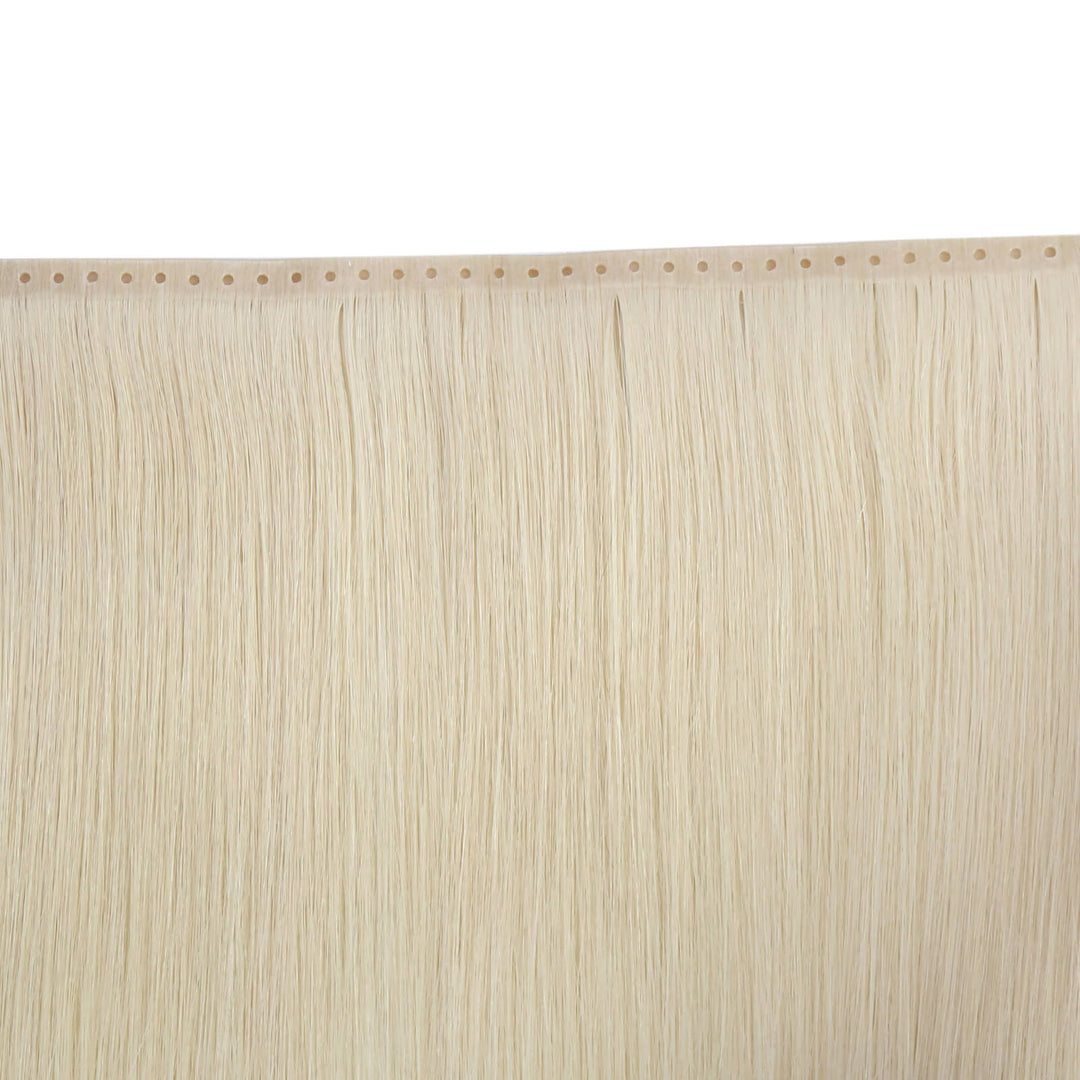 invisible hole pu flat weft invisible hole weft hair extensions hair extensions for thin hair  