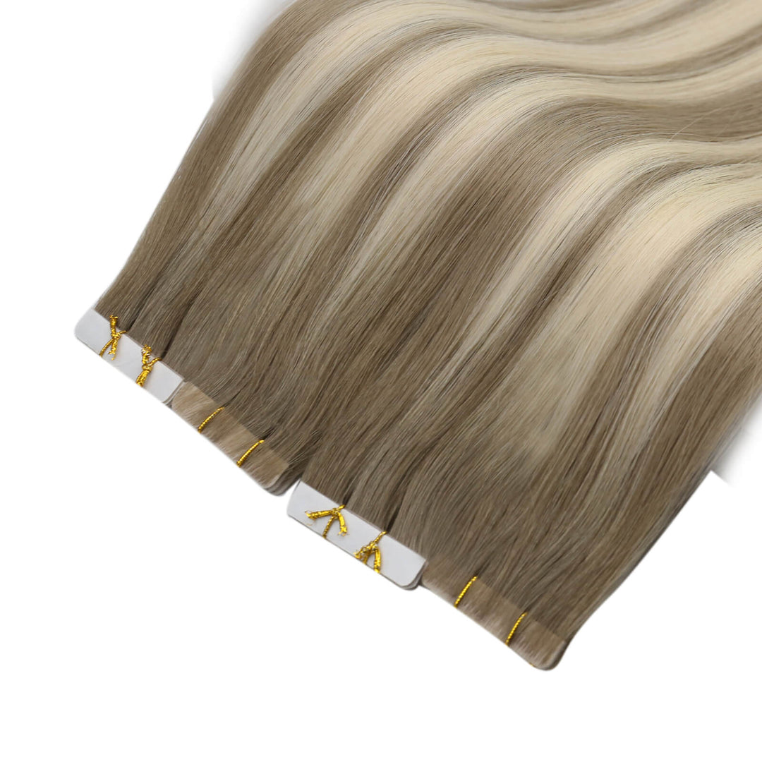 Great Lengths Tapes, Best Tape in Hair Extensions Brand, Tape Ins on Short Hair,