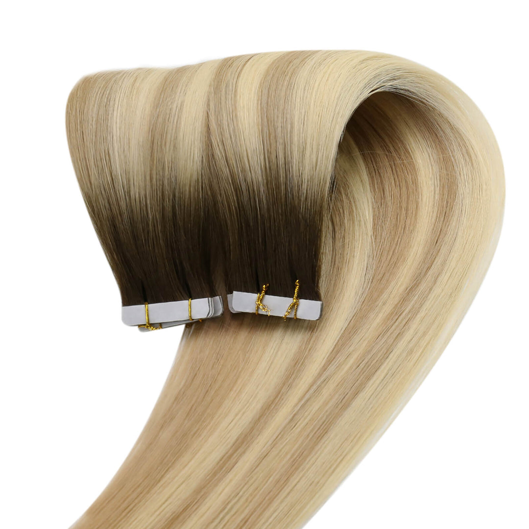 Best Tape for Hair Extensions, Tape in Extensions for Thin Hair, Double Sided Hair Extension Tape, Natural Tape in Hair Extensions,