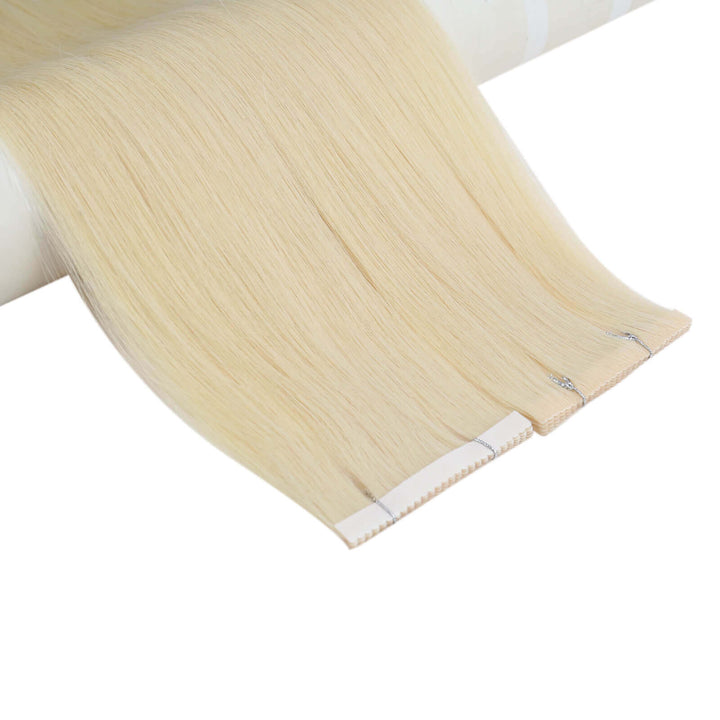 [Promotion]Easyouth 100% Human Hair Virgin Flower Tape Hair Extensions Blonde #60|Easyouth