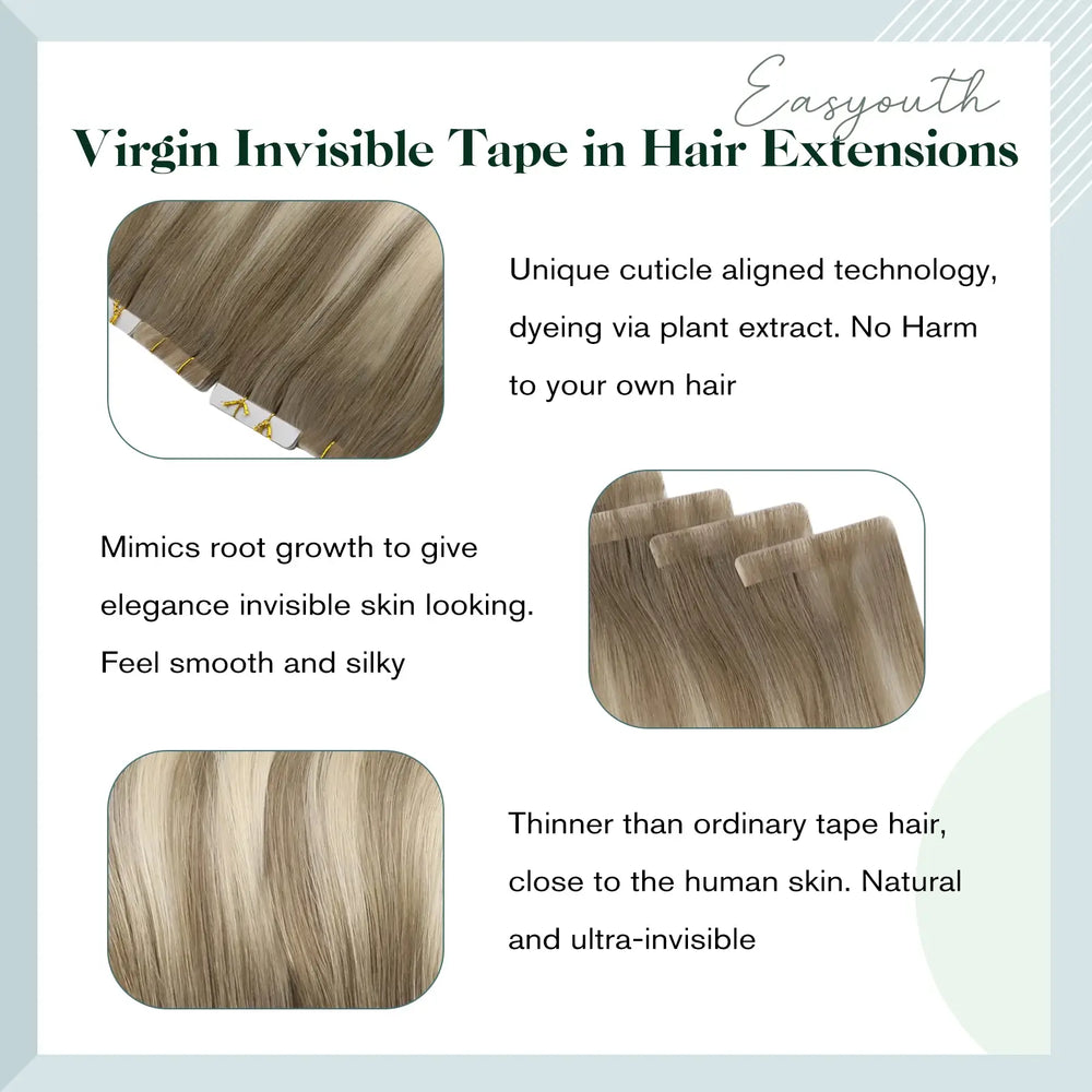 tape-in hair extensions extensions for thin hair seamless tape in hair extensions