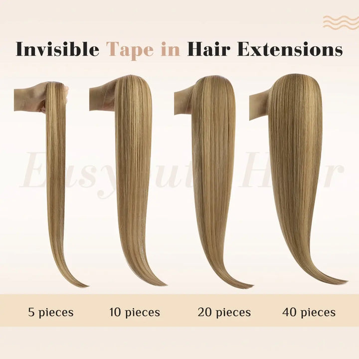 invisible hair extensions for thin hair seamless tape in hair extensions real hair tape in extensions