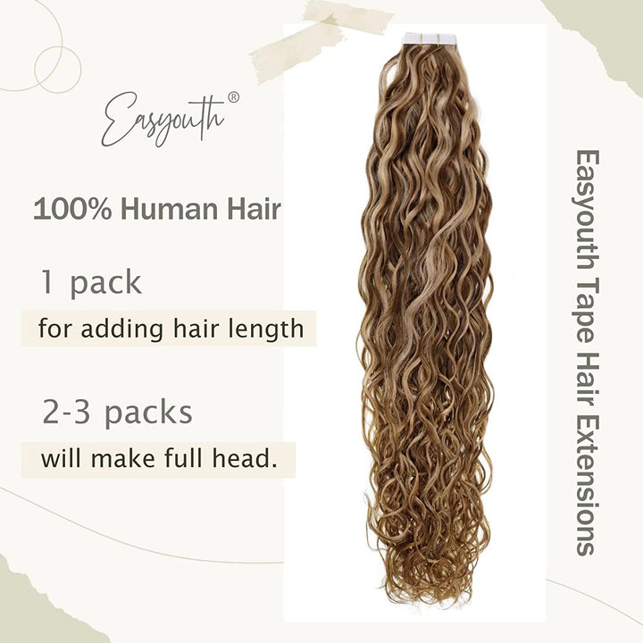 Tape in Hair Extensions #4/27NW