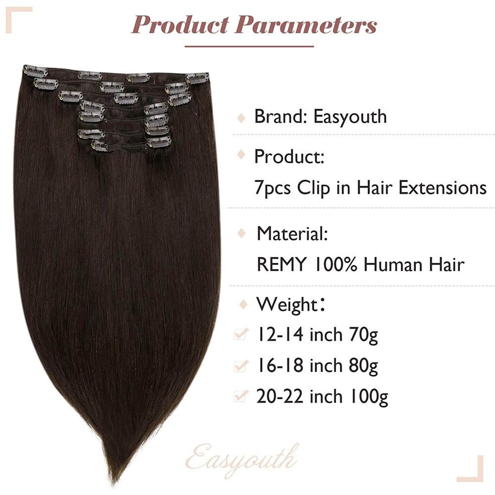 Clip in Extensions for Women Full Head Hair Extensions Clip ins